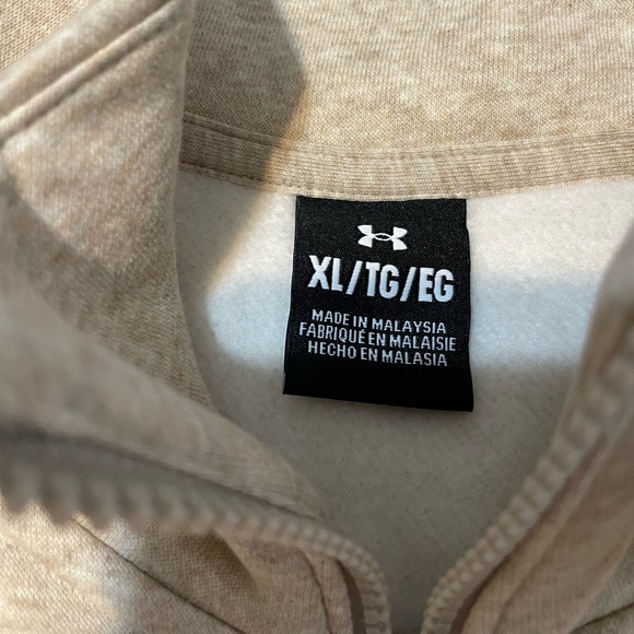 NWT Under Armour Women's Icon Fleece Half-Zip Pullover - Picture 6 of 7